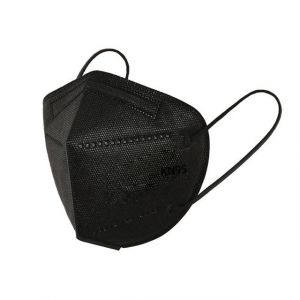 Lot De 40 Masques Faciaux Noirs Certifiés Ce Kn95, 5 Couches, Filtration ¿ 95 %, Protection Respiratoire Haute Filtration Pour La Prévention Et La Protection Quotidiennes (Noir) - Neuf