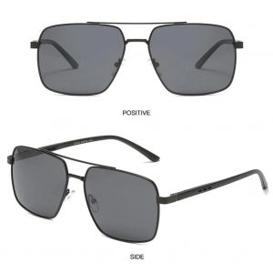 Nouvelles Lunettes De Soleil R&eacute;tro Lunettes De Soleil De Mode Pour Hommes Lunettes De Soleil Polaris&eacute;es &Agrave; La Mode Noir-Cam&eacute;l&eacute;on - Neuf