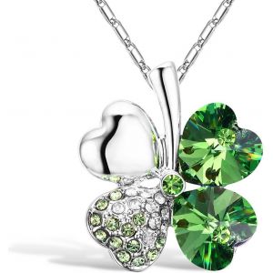 Asas-Four Leaf Clover Collier Pendentif - Neuf