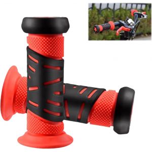 Poignee Velo Enfant,Poignée Trottinette Enfant En Caoutchouc Antidérapante Avec Protection De Sécurité,Poignee Trottinette Pour Trottinette,Vélo De Course Et Tricycle,Diamètre De 22 Mm.[I93] - Neuf
