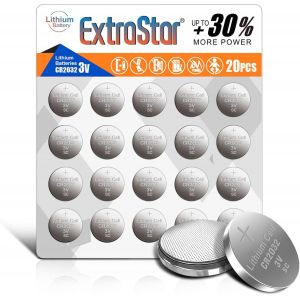 Pile Lot de 20 Piles Haute Performance Bouton au Lithium 3V Non Rechargeable Pile Plate cr- Paquet de 20 - Neuf