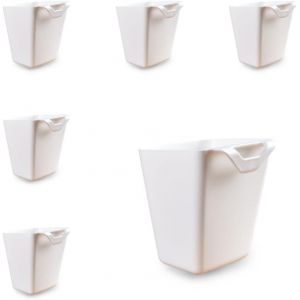 Lot De 6 Porte-Gobelets À Suspendre,Organiseurs Muraux,Accessoires De Chariot À Roulettes,Conteneurs De Rangement À Suspendre Pour Décoration D'intérieur,Bureau,Cuisine,Fournitures D'art Et - Neuf