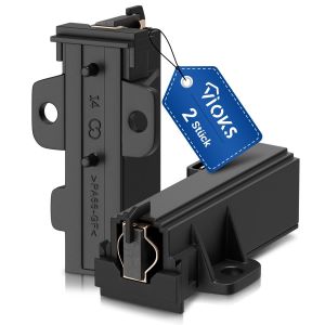 Lot De 2 Balais De Charbon De Rechange Pour Machine &Agrave; Laver Aeg 400602015/2 4,8 Mm Amp - Neuf