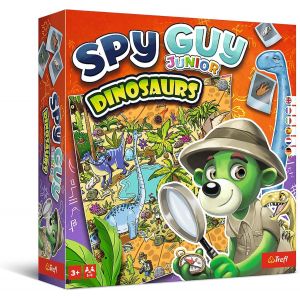 Eryi-¿ Spy Guy Junior Dinosaurus - Jeu Coopératif D¿Enquête Pour Les Plus Petits, Jeu De Société Familial, Découvrez Les Dinosaures, Grand Plateau De Jeu, Pour Les Enfants À Partir De 3 Ans - Neuf