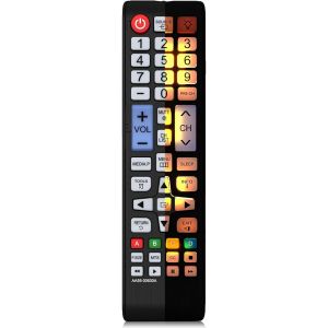 Samsung Replacement Remote Control For Samsung Smart Lcd Led Tv With Luminous Buttons - No System Requirements - Neuf