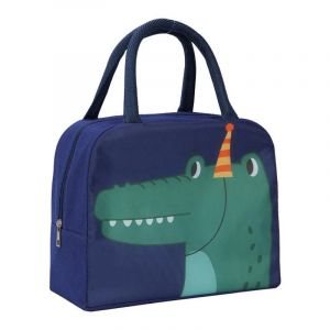 Sac à lunch glacière en aluminium pour enfants,boîte à lunch Oxford thermique,sac à main alimentaire portable à fermeture éclair,étanche,nylon,dessin animé,mignon,frais-G- - Neuf