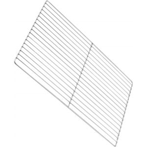 Ulteronixshop-Grille De Barbecue Inoxydable 44X30Cm Accessoire De Cuisson Polyvalent pour Jardin Camping R&eacute;sistant &Agrave; La D&eacute;formation Grillage Maille Fine pour Barbecue Ext&eacute;rieur - Neuf