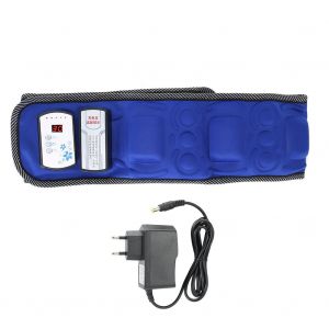 Ceinture Amincissante Sans Fil, Rechargeable, Double Usage, Brule-Graisses, Perte De Poids, Appareil De Massage, Bleu, 100-240 V (Prise Ue) - Neuf