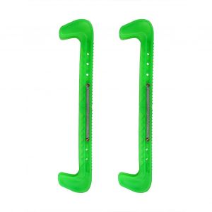 1 Paire De Protège-Lames De Patin À Glace Réglables En Plastique (Vert) - Neuf