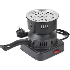 Ulteronixshop-Allume-Charbon Portable 450-600 W De Bois &Eacute;lectrique 14 Cm X 12,5 Cm X 15 Cm Avec Poign&eacute;e De Transport Pour Le Camping, La Cuisine - Neuf