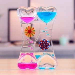 Minuterie à bulles de sport liquide,minuterie liquide,enfants autistes,TDAH,sédation et lave de décompression - Neuf