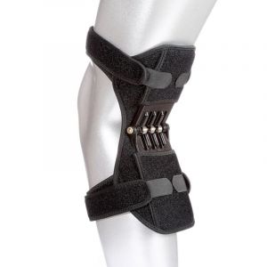 Lot De 2 Genouillères De Sport Pour Homme Et Femme, Idéales Pour Le Sport, 29 Cm, Noires - Neuf