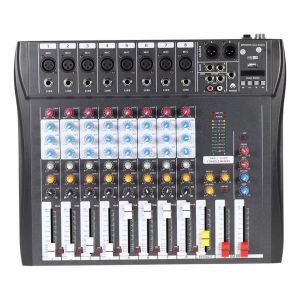 Console de mixage audio numérique 8 canaux DJ 48 V - Neuf