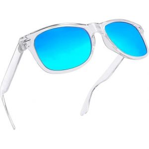 Lunettes de soleil polaris&eacute;es carr&eacute;es pour hommes et femmes, protection UV, unisexes, r&eacute;tro, pour la conduite, la randonn&eacute;e, la p&ecirc;che et le sport - Neuf