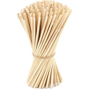 Tianyi-Paquet De 120 Batonnet Bois Tiges De Goujon Bois De Bambou - Tiges Longues En Bambou, (15cm X 3mm) - Neuf