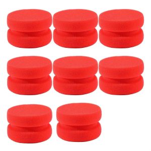 Paquet De 8 Applicateur D'éponge De Peinture Applicateur De Brillance De Pneu (Rouge) - Neuf