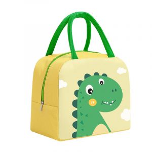 Sac à bento d'école (dinosaure), boîte à lunch 5 L, sac isotherme, petit sac de pique-nique isotherme pour enfants, dinosaure - Neuf