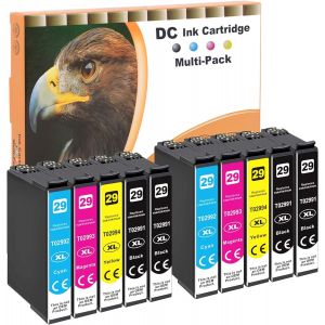 10X Cartouches D'Encre Compatibles Pour Epson 29Xl 29 Pour Epson Expression Home Xp-235 Xp-245 Xp-247 Xp-255 Xp-257 Xp-332 Xp-335 Xp-342 Xp-345 Xp-352 Xp-355 Xp-432 Xp-435 Xp-442 - Neuf