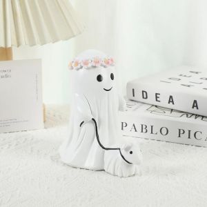 Pop39530-M 11x15x15cm-D&eacute;coration D'ambiance Squelette Humain De La Toussaint, Figurine D'action, Chandelier, Plateau, Sorci&egrave;re, Horreur, Bureau, Jouets D&eacute;coratifs - Neuf