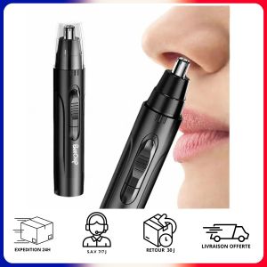 Tondeuse Nez Et Oreille Rasoir Epilateur Poils Qualit&eacute; Professionnelle Lavable - Neuf