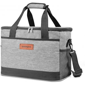 MEVRONISSHOP-Grand Sac Isotherme Repas 30L Glaci&egrave;re Isotherme Sac R&eacute;frig&eacute;r&eacute; Pratique Imperm&eacute;able pour Hommes Femmes Pique-Nique Camping Plage Voyage - Neuf