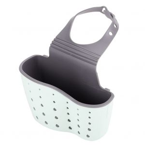 Hjlian Panier De Vidange Suspendu Pour Organisateur De Cuisine, Porte-Eponge Et Brosse (Bleu) - Neuf