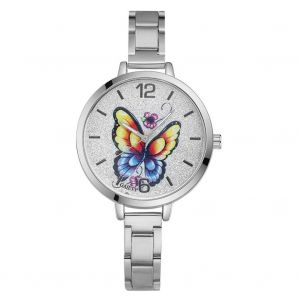 Gaiety Femmes Mignon Belle Cadran Bracelet En Alliage Fin Quartz Montre Analogique Robe Montre-Bracelet (Argent) - Neuf