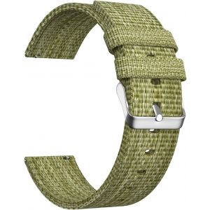 Eryi-Nylon Bracelet Montre Bracelet Montre - 16mm, 18mm, 20mm, 22mm, 24mm Montre Bracelet Avec Acier Inoxydable Boucle - Neuf