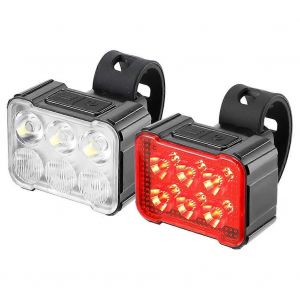 Vélo Avant Feux Arrière Étanche Vélo Phare Vélo Feu Arrière Type-C Usb Rechargeable Haute Luminosité Lanterne De Vélo - Neuf