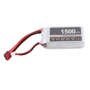 Batterie Lipo 3S 11,1 V 45 C 1 500 mAh pour drone de course FPV, quadricopt&egrave;re, h&eacute;licopt&egrave;re, avion, bateau RC, mod&egrave;les RC, 2025 - Neuf