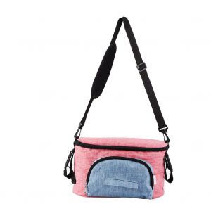 Sac De Rangement Pour Poussette, Organiseur Pour Couches, Jouets, Mouchoirs, Biberons (Rouge Et Bleu) - Neuf