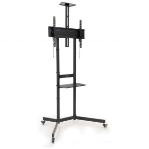 TooQ Support au sol &agrave; roulettes pour &eacute;crans de 37" &agrave; 70 - Neuf