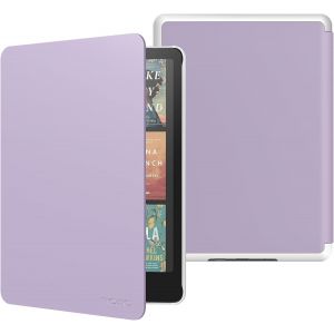 GUOP-Étui Compatible Avec 7"" Kindle Paperwhite 12Th Generation 2024&Kindle Colorsoft Signature Edition 2024,Coque De Protection Légère Avec Auto Wake/Sleep Pour Kindle Paperwhite 2024,Taro Violet - Neuf