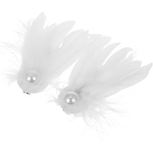 Kalvd-Serre-Tête De Cygne Blanc-Barrette À Cheveux-Avec Perles-Ange-Costume De Cosplay-Pour Femmes Et Filles - Neuf