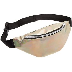 Sac &agrave; la taille Sport Running Crossbody Bag Laser Clear Hiking Shoulder Bag Mini - Neuf
