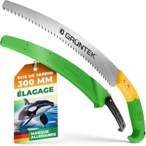 NouvelHorizonstore-Scie &agrave; Main d' &Eacute;lagage Jardin ORCA 330mm. Scie Pliante en Acier tremp&eacute; Professionnel et support l&eacute;ger en plastique - Neuf