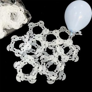 ChicSlick-Supports De Ballons En Forme De Fleur, 100 Pièces Clips Pour Arche De Ballons, Décoration D'Anniversaire, Mariage Ou Fête[X690] - Neuf