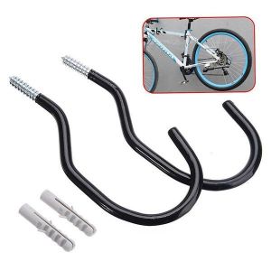 Crochets De Rangement Robustes Pour Vélos Muraux Et De Plafond - Supports Utilitaires Polyvalents Pour Tous Types De Vélos, Installation Facile, Conception En Métal Durable - Neuf