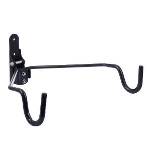 Support mural réglable pour vélo - Crochet de rangement en acier durable pour garage, conception sans rayures, s'adapte à tous les styles de vélo, maximise l'espace ! - Neuf