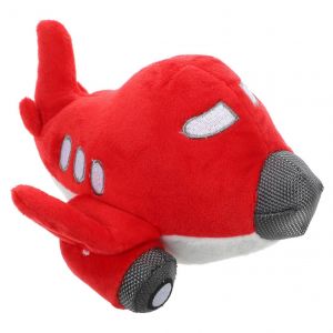 Jouet Interactif Pour Chien, Jouet Couineur Pour Chiots, Jouet A Macher Pour Petits Chiens, Jouet En Peluche En Forme D'avion Facile A Nettoyer - Neuf