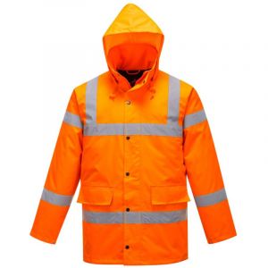 Parka Haute Visibilit&eacute; Matelass&eacute;e Portwest Traffic Orange Xxl - Neuf