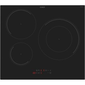 CHECARZHN--NO1-Ci633C/E14U Plaque À Induction, 3 Zones, 60 Cm, 9 Niveaux De Puissance Et Booster, 7,2 Kw, Commandes Centrales, Indicateur De Chaleur, Verrouillage De Sécurité, Alerte Surchauffe Et Dé - Neuf