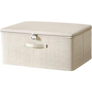 lbgwp60-Boîte Verrouillable, Boîte Verrouillable, Boîte Avec Serrure, Boîte De Rangement En Tissu Avec Couvercle, Boîte Verrouillable, Boîte Verrouillable Pour Vêtements, Jouets - Neuf