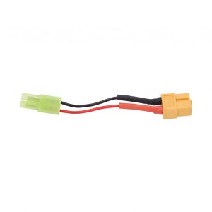 Connecteur mâle XT60 de 6 cm vers câble adaptateur de prise mâle Tamiya pour chargeur de batterie RC Lipo - Neuf