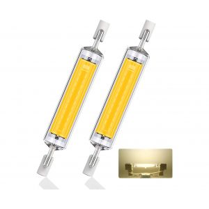 Lot De 2 Ampoules Led R7s 10 W 118 Mm, Blanc Naturel 4 000 K, Remplacement Pour Ampoule Halogène 100 W - Éclairage Écoénergétique - Neuf