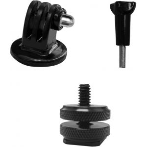 3pcs Adaptateur de trépied pour Gopro Hero 5 Hero 5 Session Hero 4 Hero 3+ Hero 3 Hero 2 Hero 1 et caméras de Sjcam et Xiaoyi.[F1459] - Neuf
