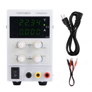 Alimentation regulee CC haute precision STP6005DH 4 LED 300 W 0-60 V 0-5 A Prise US 110 V - Neuf