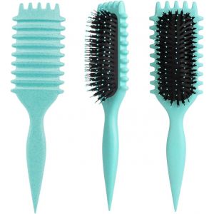 Curly Hair Brush,Bouncing Brush,Styling Brush For Detangling,Shaping And Defining Curls For Men And Women.[O79] - Neuf