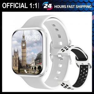 Nouvelle Montre 9 Gps Piste Montre Intelligente Hommes Femme Fr&eacute;quence Cardiaque Temp&eacute;rature Corporelle Bluetooth Appel &Eacute;tanche Sport Montre Intelligente Pour Apple.Grey 1.Watch 9 - Neuf