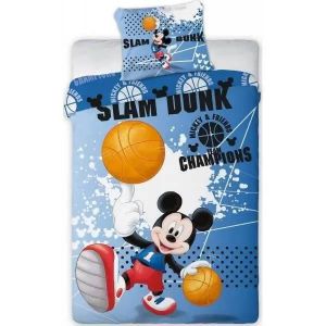 Parure De Lit - Disney - Mickey - 100% Microfibre - 140x200 Cm - 100% Marchandise Officielle - Neuf